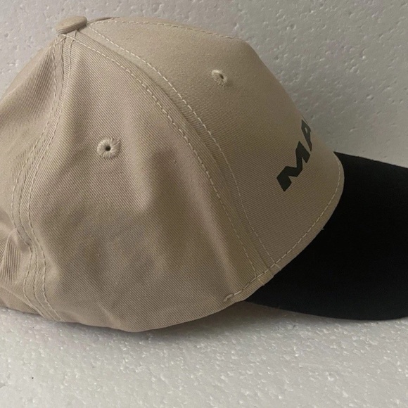 Mack Trucks Hat Cap Snapback Black & Tan Baseball Hat Trucker Hat - Picture 2 of 5